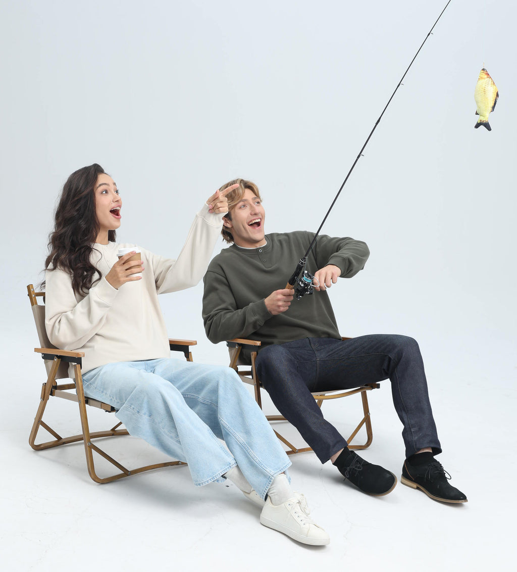 Unisex Henley Sweatshirts